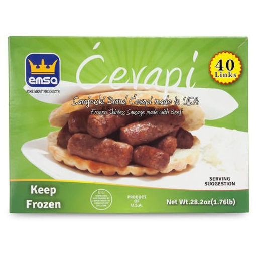 Picture of EMSA Cevapi Beef Sausage Sarajesvki 1.76lbs (800g)