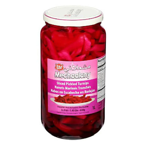 Picture of BM MECHAALANY Pickled Turnips 1L Jar