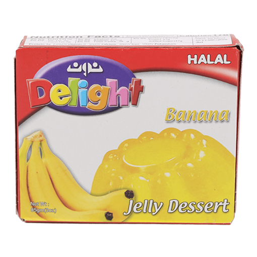 Picture of DELIGHT Banana Jelly Dessert 85g