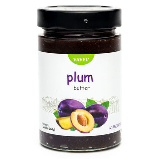 Picture of VAVEL Plum Butter Reduced Sugar Preserve 290g