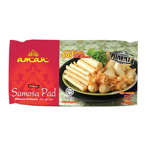 Picture of AMAN Malaysian Samosa Pad 250g (60 Sheets)