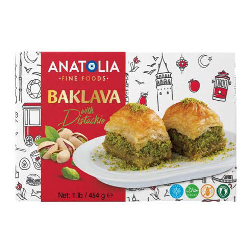 Picture of ANATOLIA Baklava w/Pistachio 454g