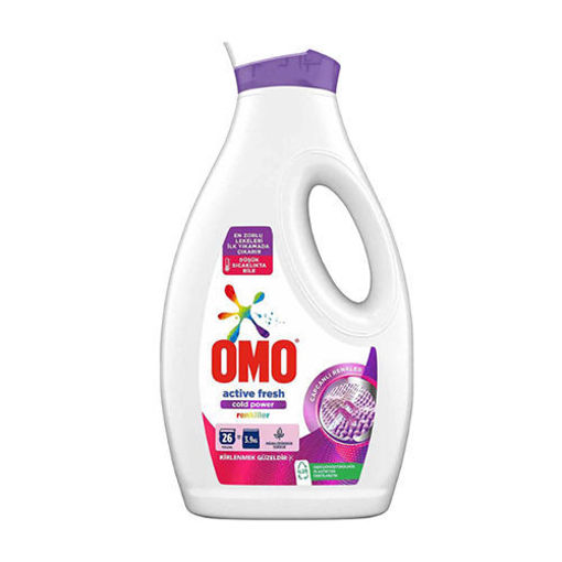 Picture of OMO Active Fresh Cold Power Liquid Detergent (for Colored Clothes) 1.69 L