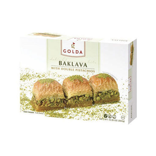 Picture of GOLDA Baklava w/Double Pistachios 350g