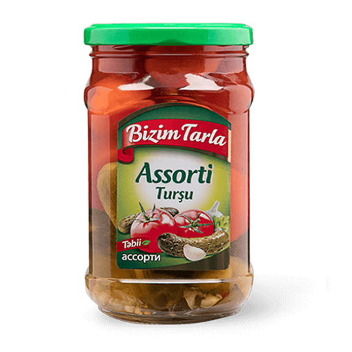 Picture of BIZIM TARLA Asorti Tursusu (Assorted Pickles) 670g