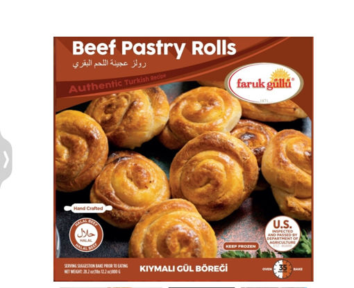 Picture of Faruk Gullu Rolled Beef Pastry (Kiymali Kol Borek) 900 g