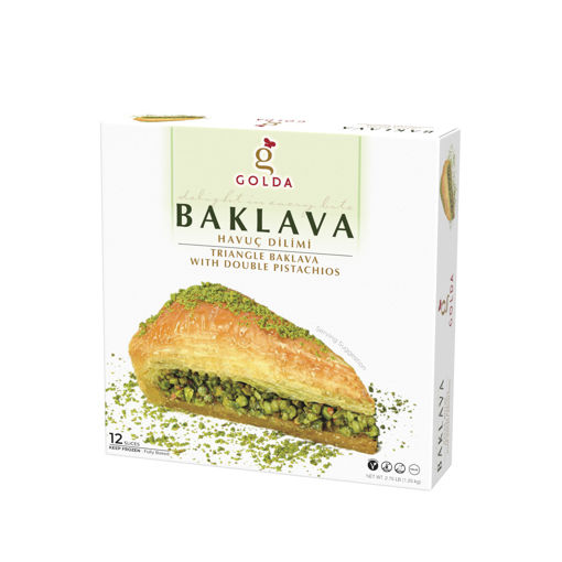 GOLDA Baklava Carrot Slice w/Double Pistachios 350g 