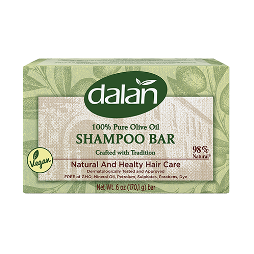 Picture of DALAN Shampoo Bar %100 Pure Olive Oil Soap 170g