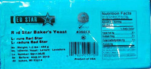 RED STAR FRESH Baker's Yeast 454g  