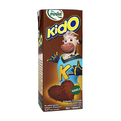 Picture of PINAR KIDO Milk w/Cocoa & Banana & Strawberry 180 ml (3 in 1)