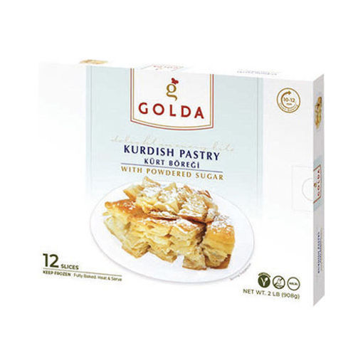 Picture of GOLDA Kurt Boregi (Sweet Borek w/Powdered Sugar) 454g