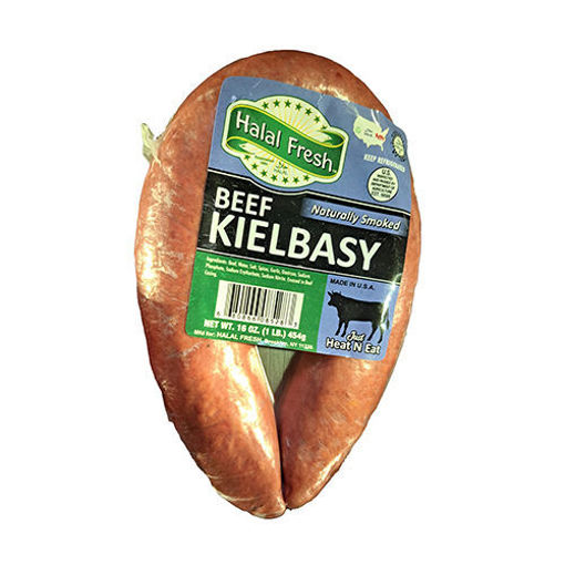 Picture of HALAL FRESH Naturally Smoked Beef Kielbasy 454g