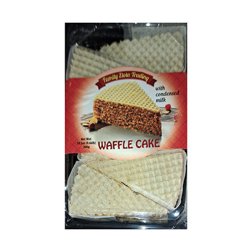 Picture of FAMILY ZLOTA TRADING Waffle Cake w/Condensed Milk 300g