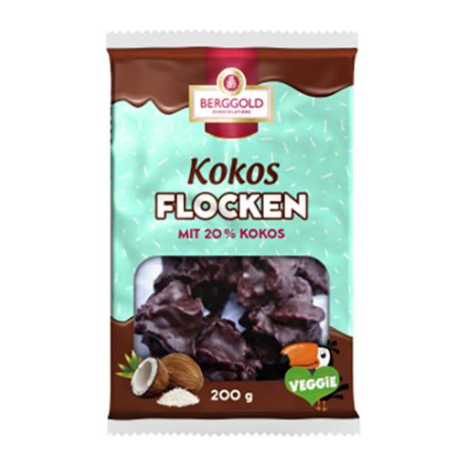 Picture of BERGGOLD Kokos Flocken (Mit %20 Kokos) 200g