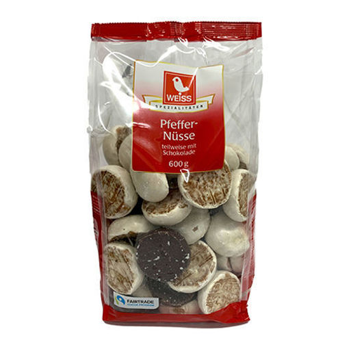 Picture of WEISS Pfeffernusse Cookies (Glazed & Chocolate Covered) 600g