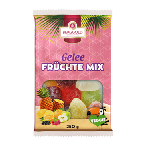 Picture of BERGGOLD Gelee Fruchte Mix 250g